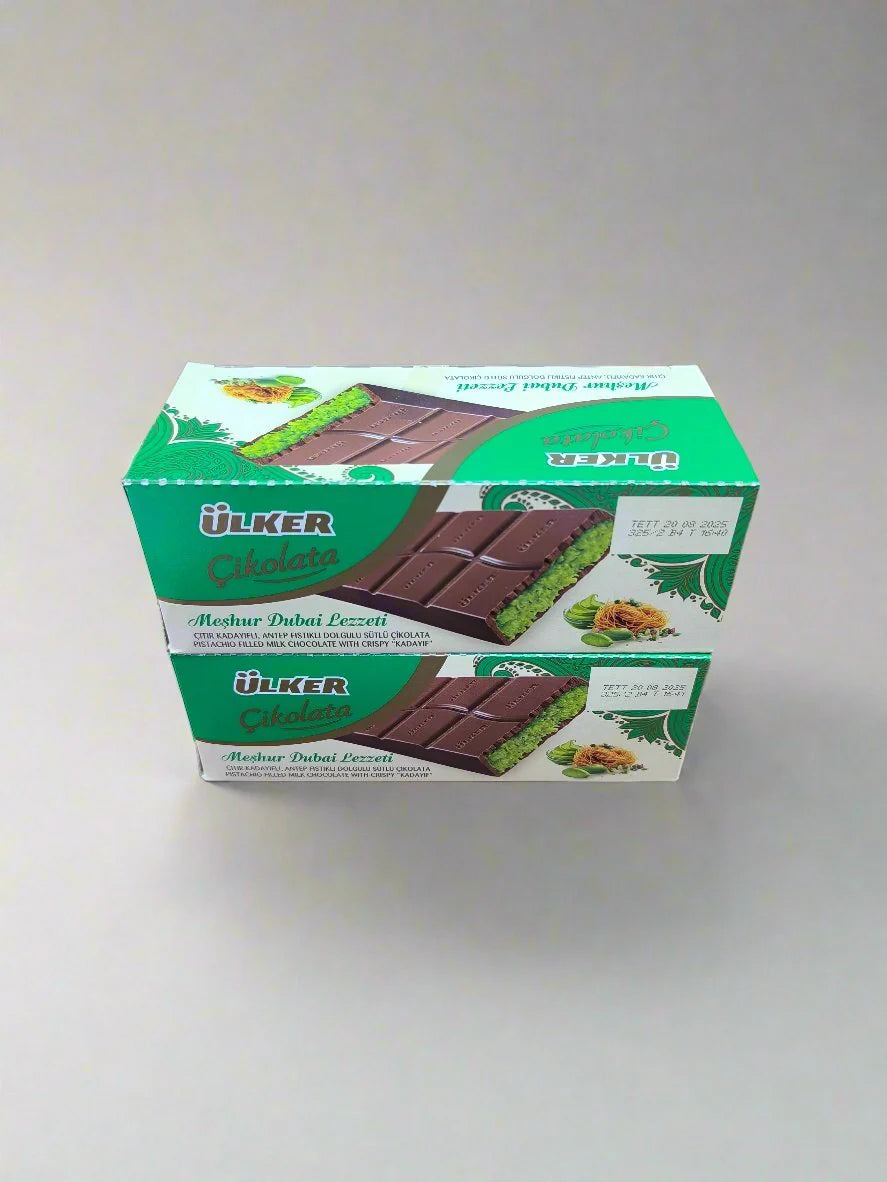 Ulker Dubai Chocolate with Antep Pistachio & Crispy Kataifi