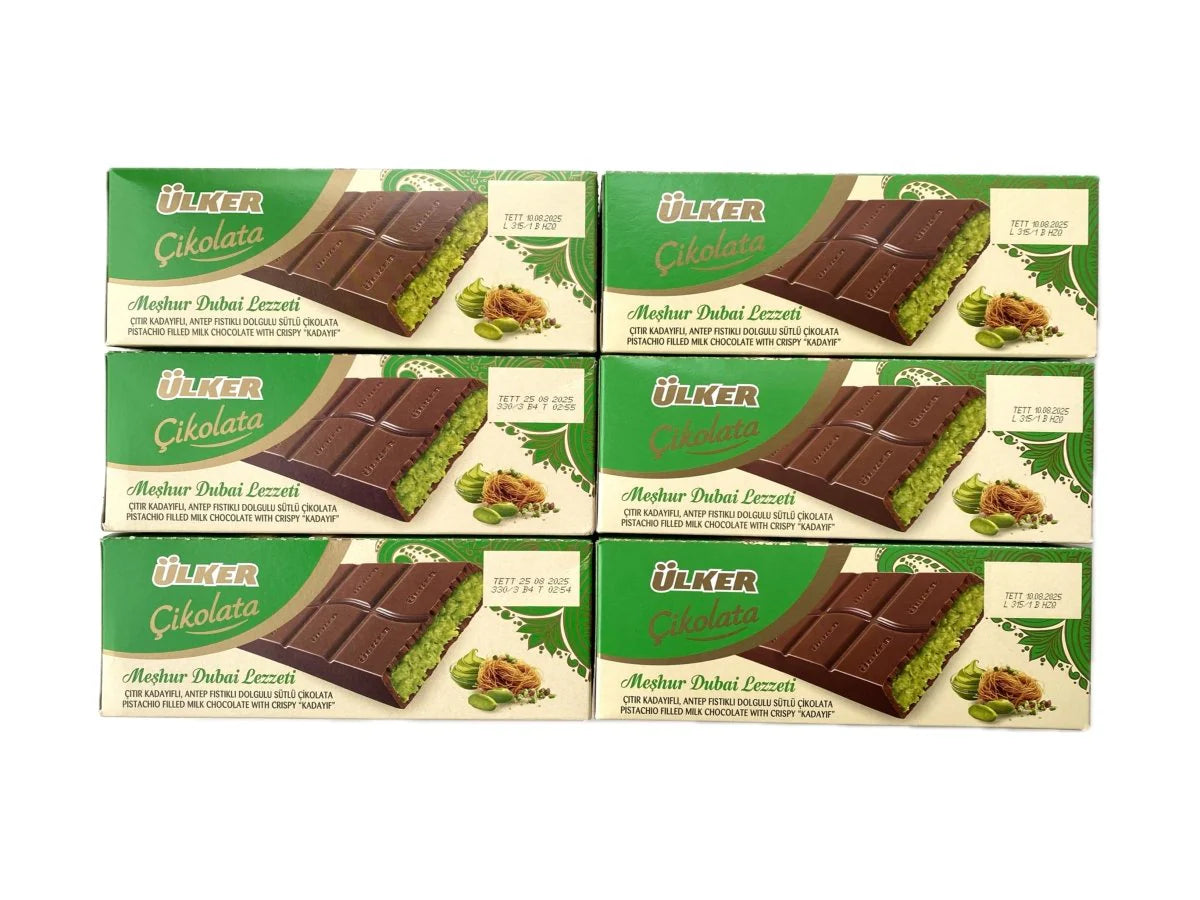 Ulker Dubai Chocolate with Antep Pistachio & Crispy Kataifi