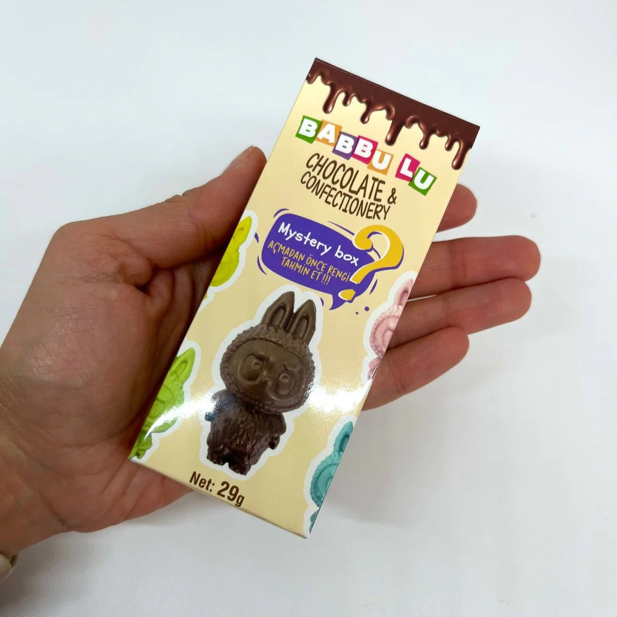 Babbulu Color Series โ Mystery White & Milk Confectionery Chocolate 29g