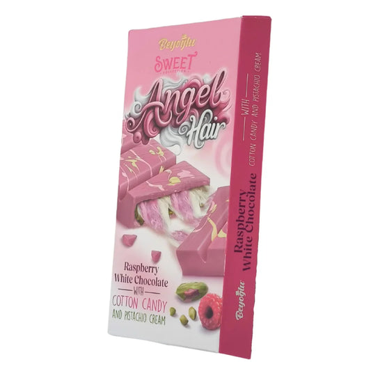 Beyoglu | Angel Hair Raspberry Chocolate with Cotton Candy and Pistachio Cream