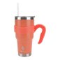 30 oz Insulated Mug With Straw - Red image
