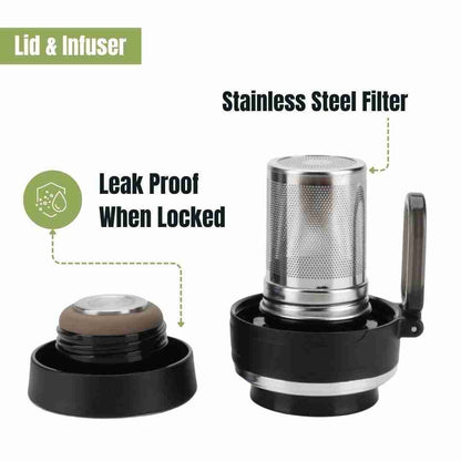 18oz Insulated Infuser Bottle image 6