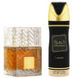 LATTAFA KHAMRAH 2 PCS GIFTSET WITH 100ML EDP + 200ML PERFUMED SPRAY