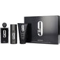 AFNAN SET 3 pcs 9PM MEN 4PC SET 3.4 EDP SPRAY / 3.4 S.GEL / 3.4 BL / 5.0 BODY MIST