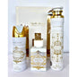LATTAFA BADEE AL OUD HONOR AND GLORY 3PCS GIFT SET WITH 100 ML EDP + 200ML DEO + 300ML AIR FRESHNER