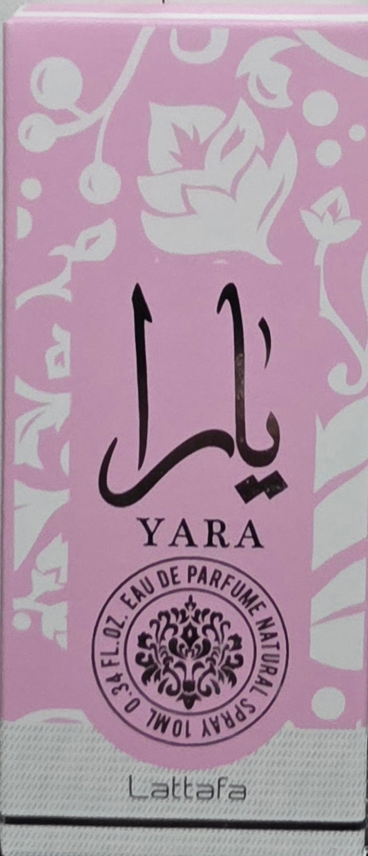 Lattafa travel size oil yara pink